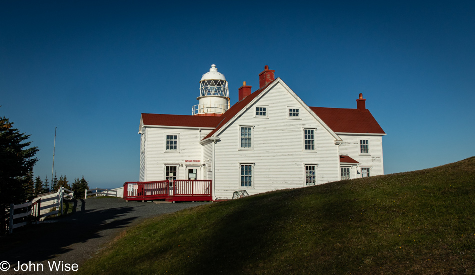 Long Point Lighthouse in Crow Head, Newfoundland, Canada