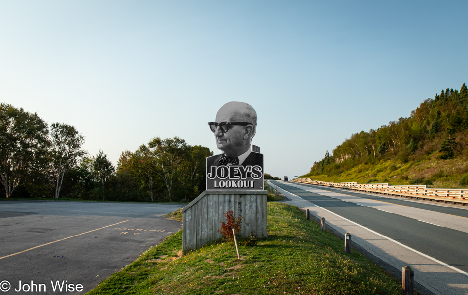 Joey's Lookout in Gambo, Newfoundland, Canada