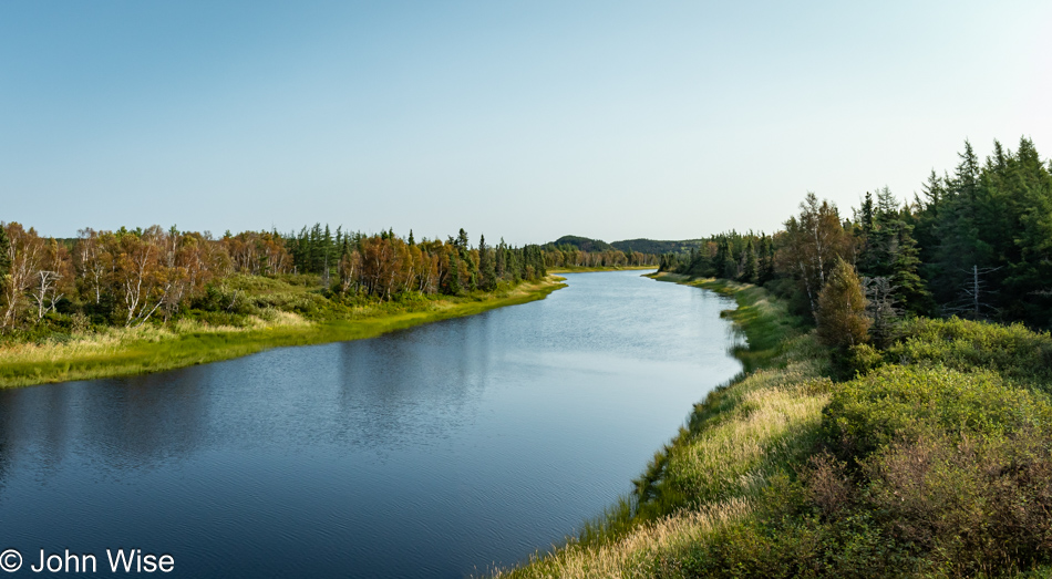 Terra Nova River in Newfoundland, Canada