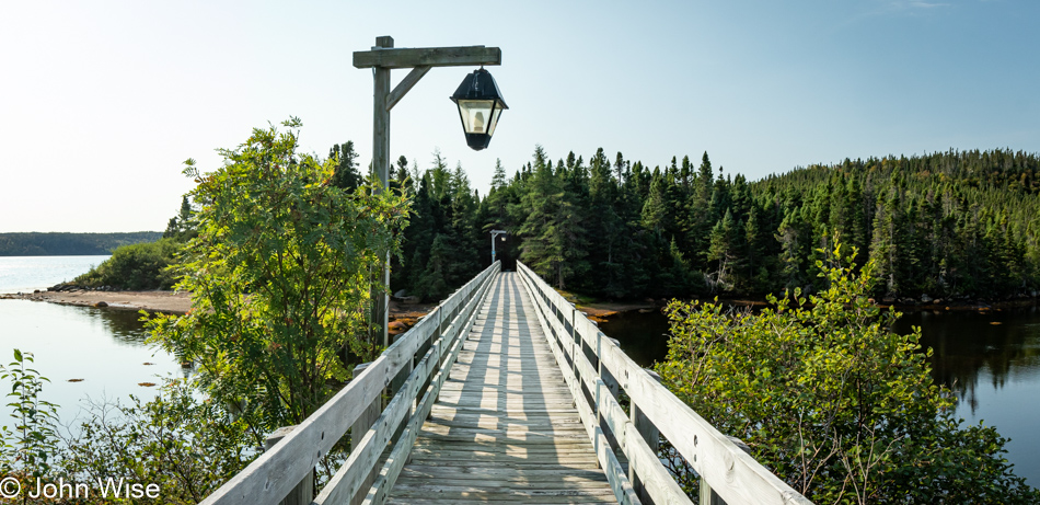 Bridge near Visitor Center in Terra Nova National Park, Newfoundland, Canada