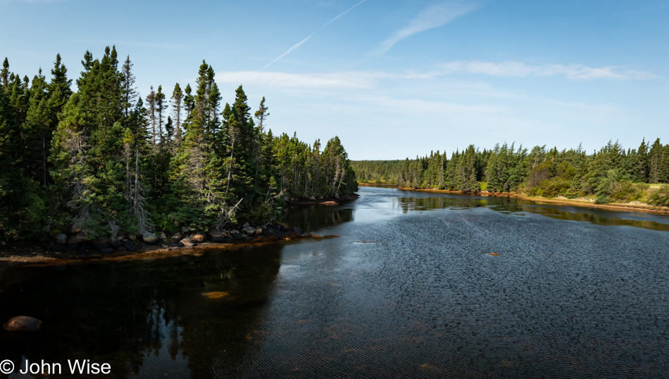 Bridge near Visitor Center in Terra Nova National Park, Newfoundland, Canada