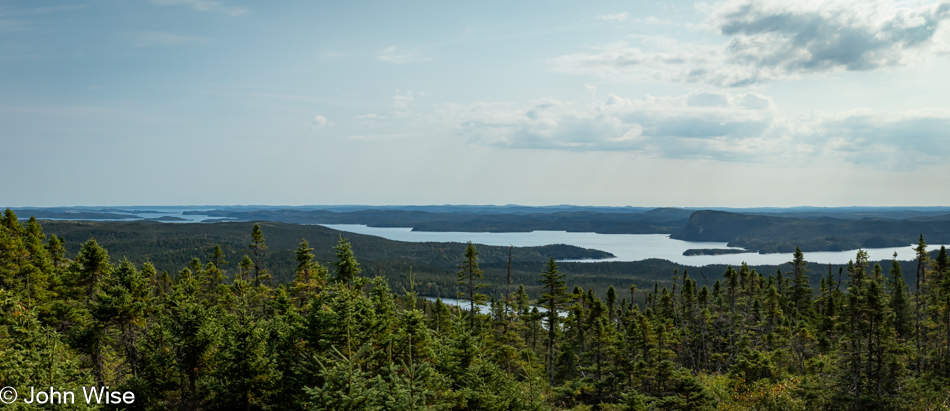 Blue Hill Overlook in Terra Nova National Park, Newfoundland, Canada