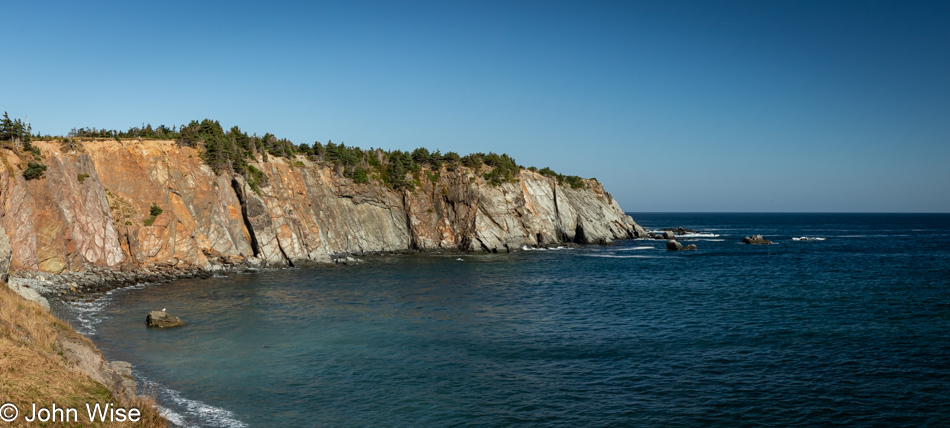 Chimney Rock UNESCO Geo Site in Bonavista, Newfoundland, Canada