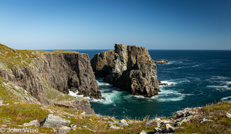 Chimney Rock UNESCO Geo Site in Bonavista, Newfoundland, Canada