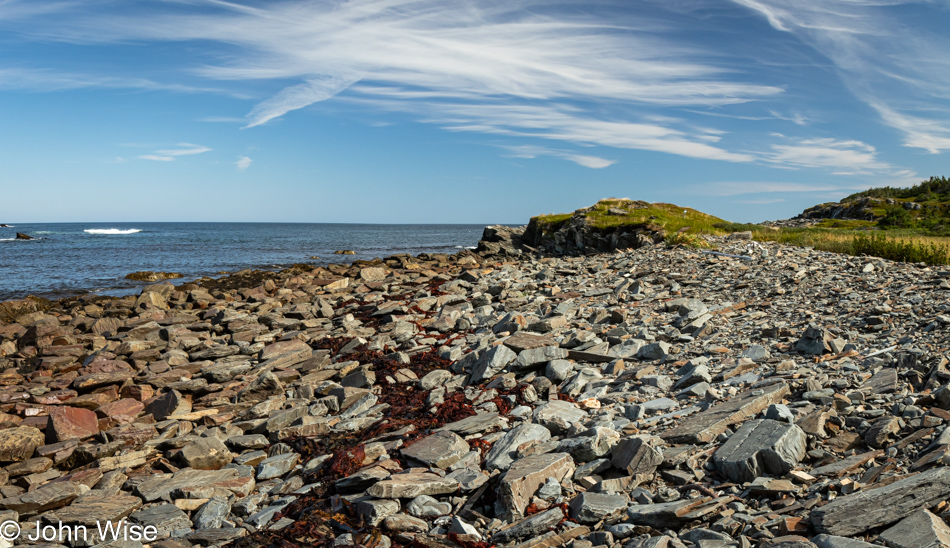 Capelin Gulch Fossil Site in Melrose, Newfoundland