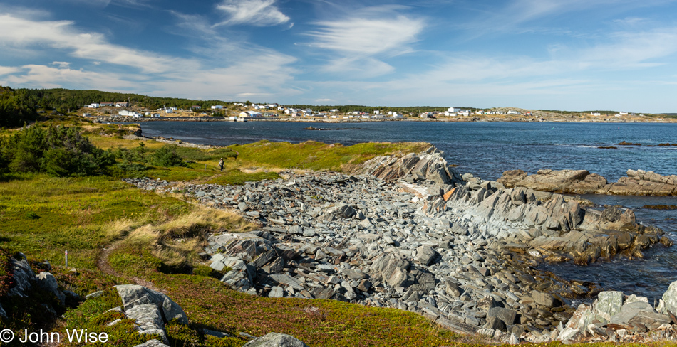 Capelin Gulch Fossil Site in Melrose, Newfoundland