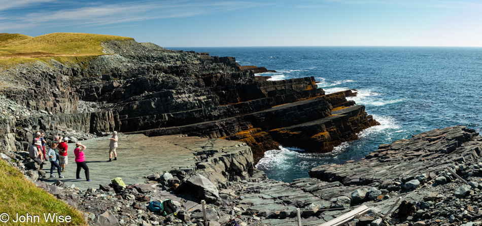 Mistaken Point UNESCO World Heritage Site, Newfoundland, Canada 