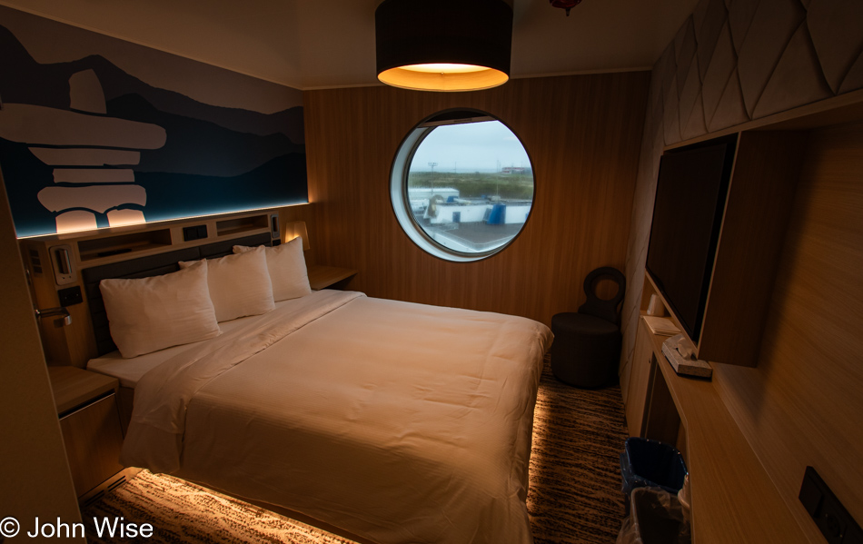 Deluxe cabin on the Ala'suinu Ferry in Argentia, Newfoundland, Canada