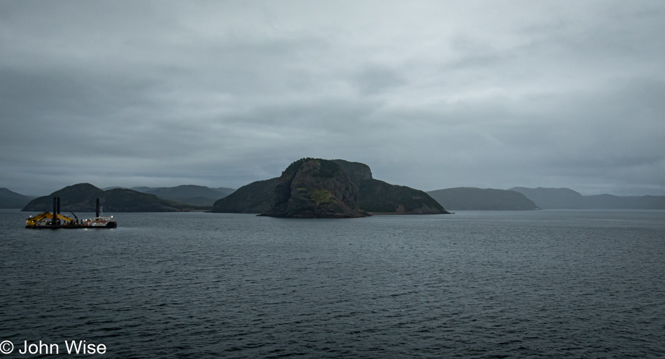 Ala'suinu Ferry in Argentia, Newfoundland, Canada