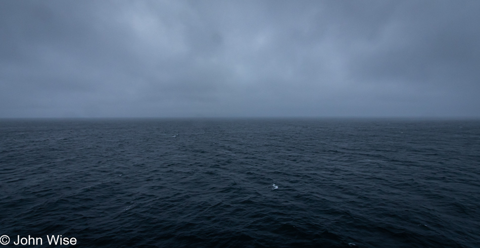 Looking at the North Atlantic Ocean from the Ala'suinu Ferry out of Argentia, Newfoundland, Canada