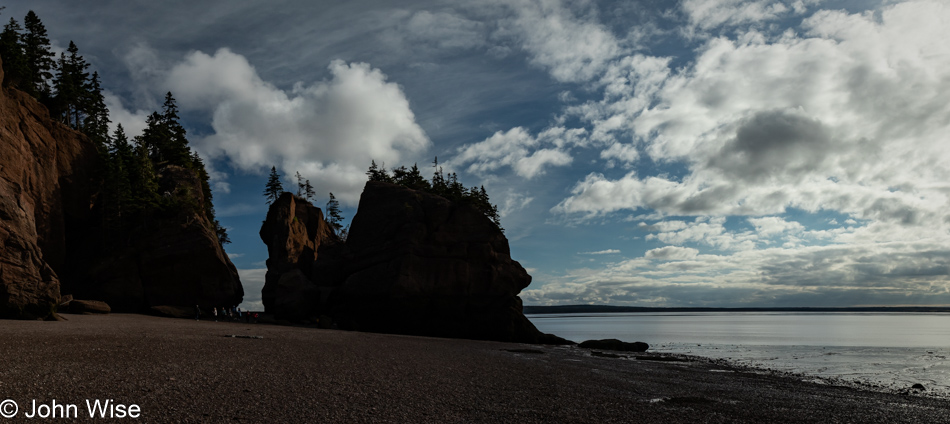 Hopewell Rocks Provincial Park at Hopewell Cape, New Brunswick, Canada