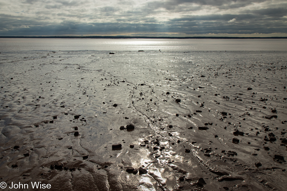 Hopewell Rocks Provincial Park at Hopewell Cape, New Brunswick, Canada