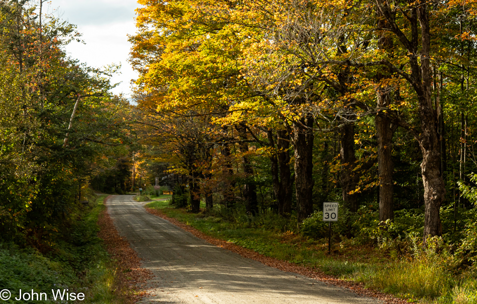 Somewhere on Route 9 in Vermont