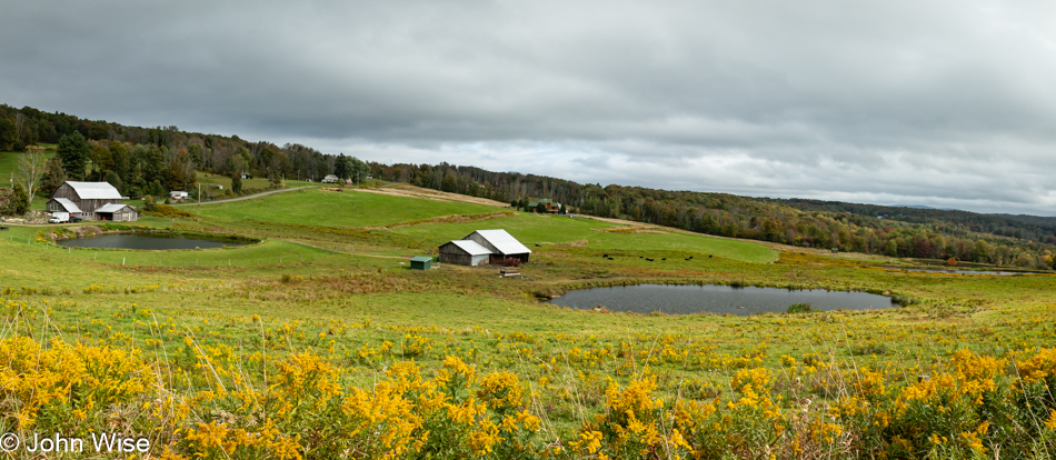 Near Elk Mountain Ski area on PA-374 in Union Dale, Pennsylvania