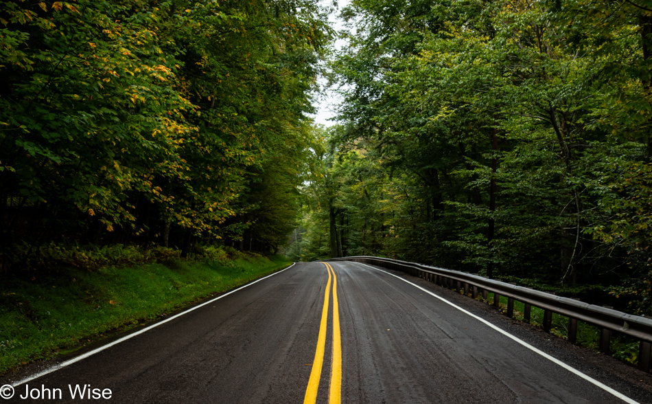 On PA-29 near Noxen, Pennsylvania