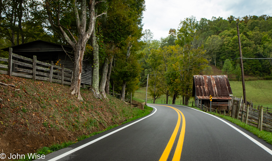 Georgetown Road in Walkersville, West Virginia