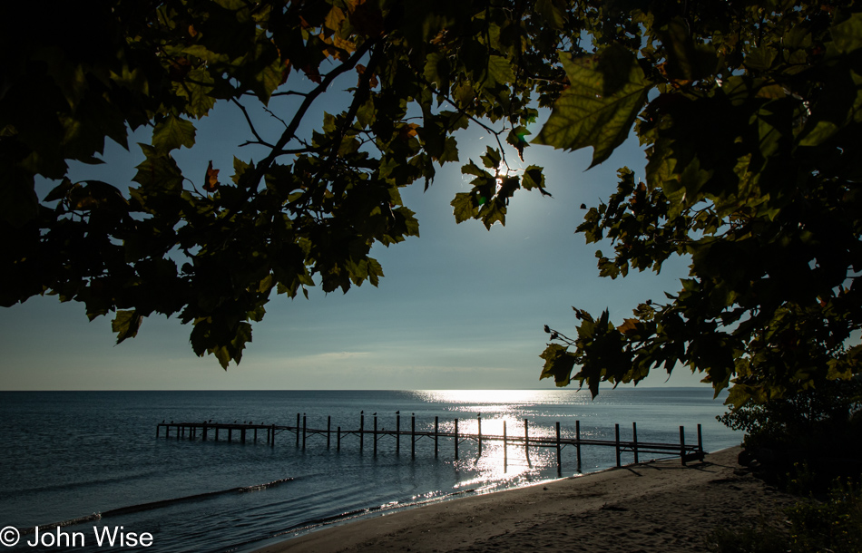 Lake Ontario in Rochester, New York