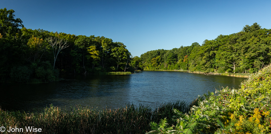 Eastman Lake on the Great Lakes Seaway Trail in Rochester, New York