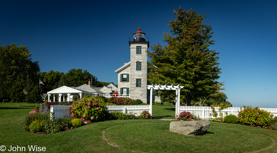 Sodus Point Lighthouse in Sodus Point, New York