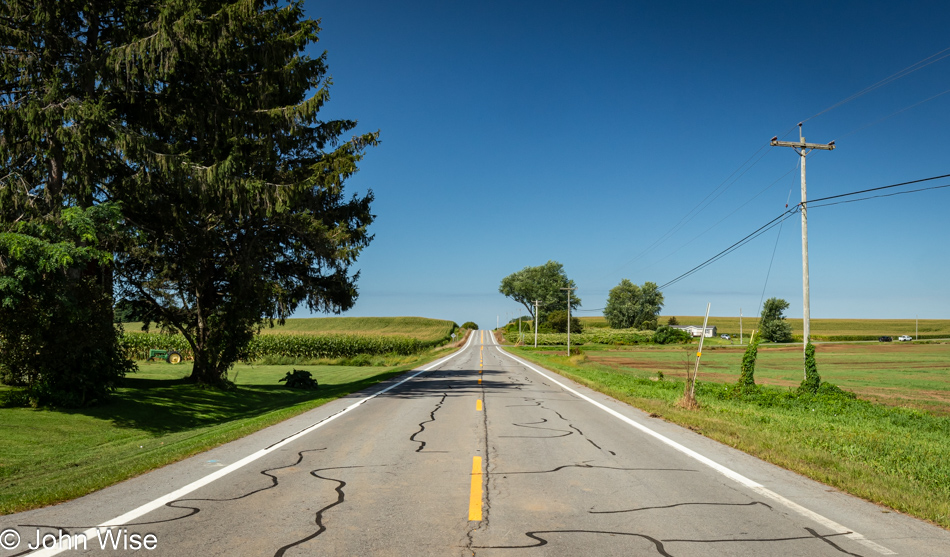 On the Great Lakes Seaway Trail near Henderson, New York