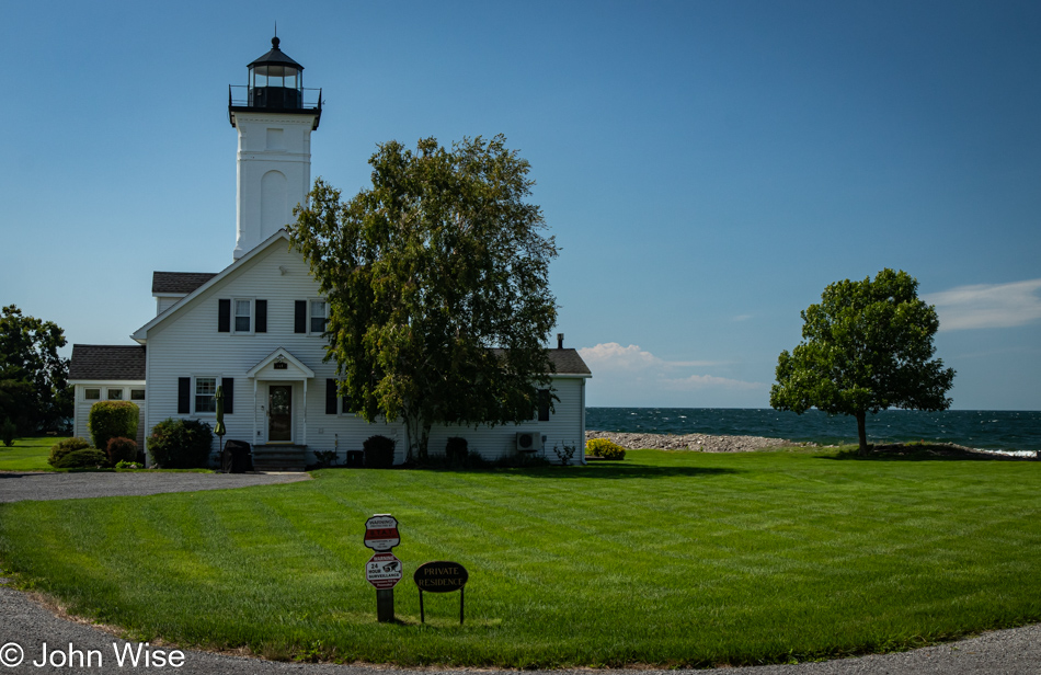 Stoney Point Lighthouse in Henderson, New York