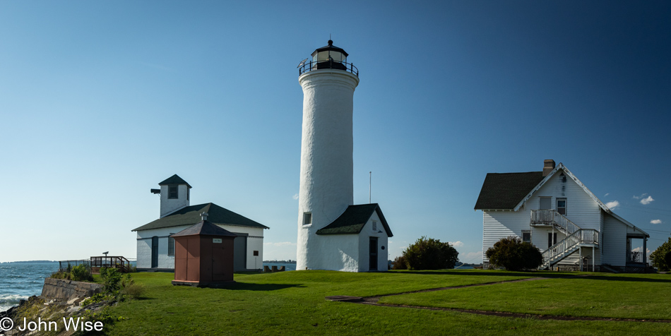 Tippets Point Lighthouse in Cape Vincent, New York