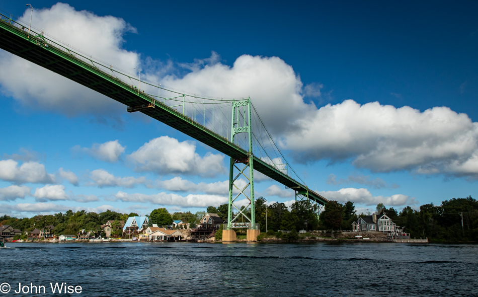 On the St. Lawrence Seaway in Alexander Bay, New York