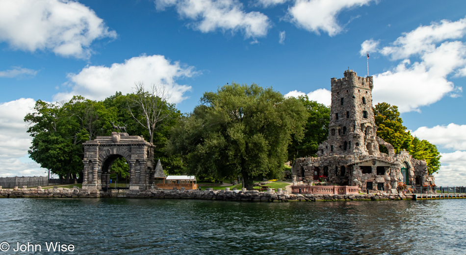 Bolt Island on the St. Lawrence Seaway in Alexander Bay, New York