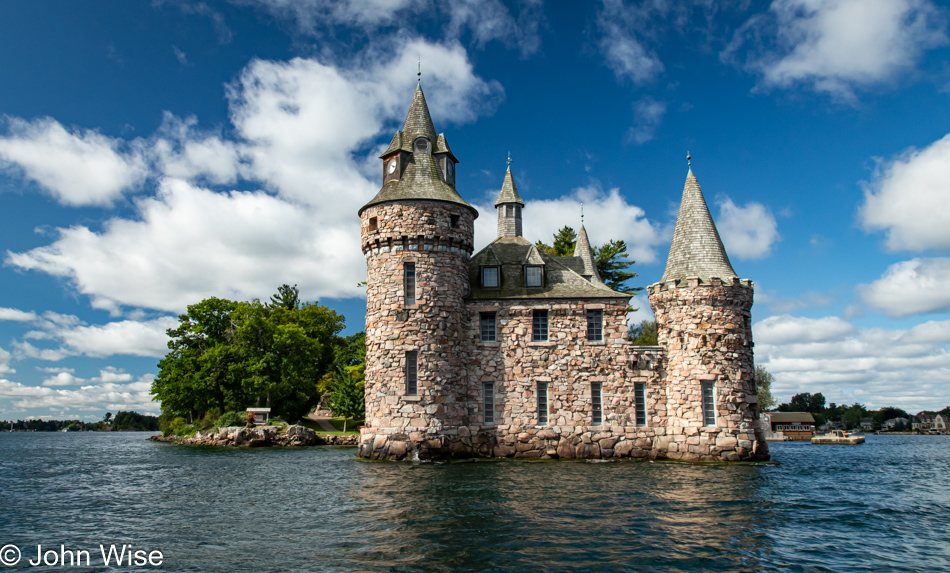 Bolt Island on the St. Lawrence Seaway in Alexander Bay, New York