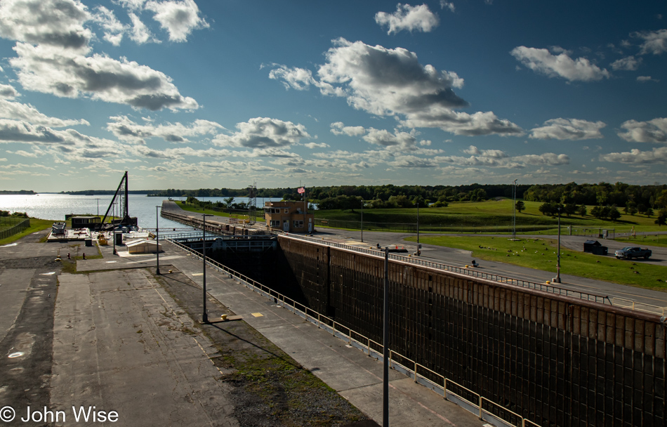 Eisenhower Lock in Massena, New York