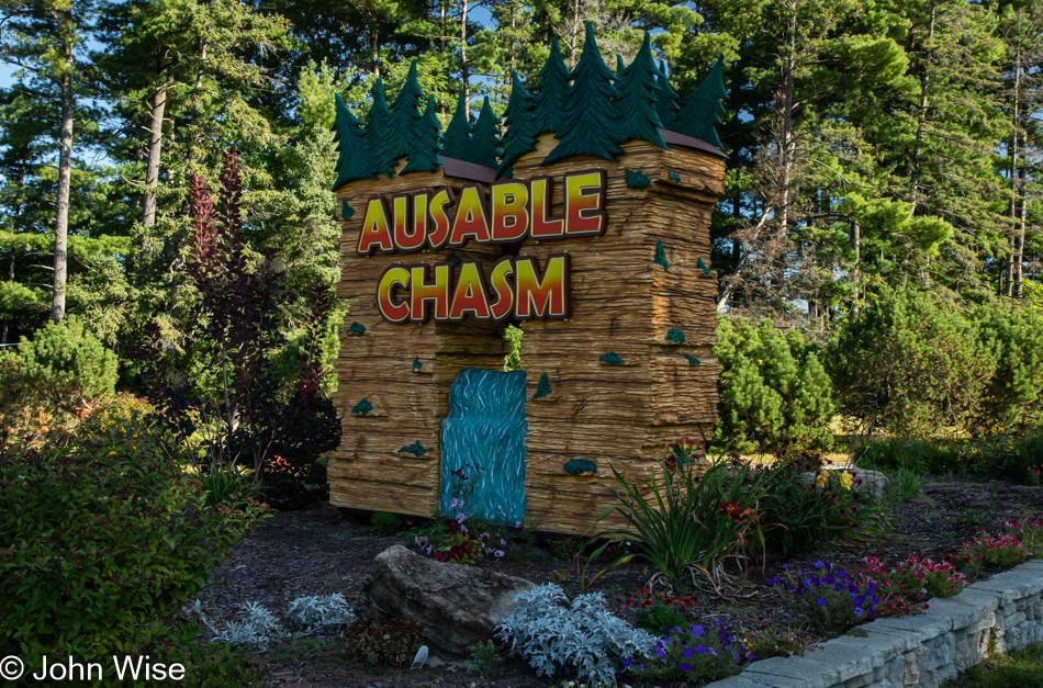 Ausable Chasm in Keeseville, New York