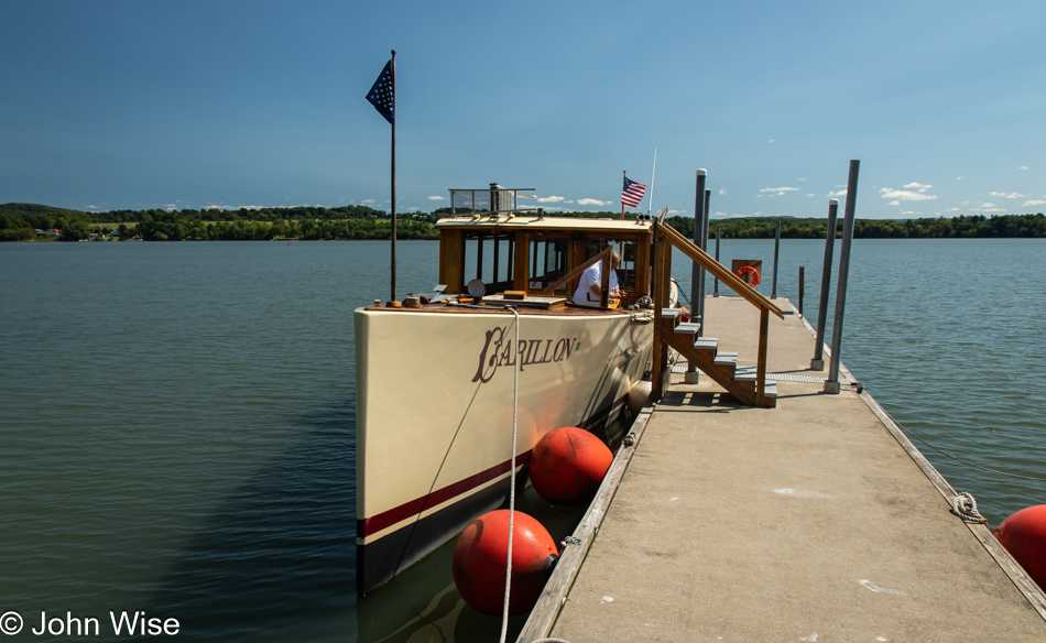 Carillion boat at Fort Ticonderoga, New York 