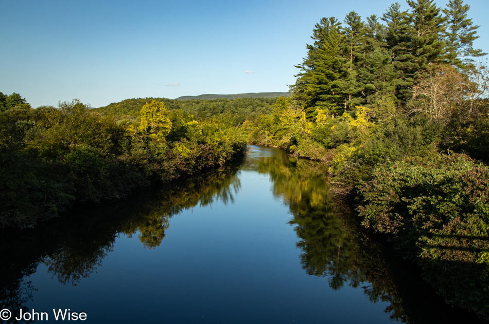 Somewhere north of Arlington, Vermont