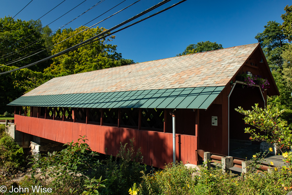 Creamery Covered Bridge in Brattleboro, Vermont