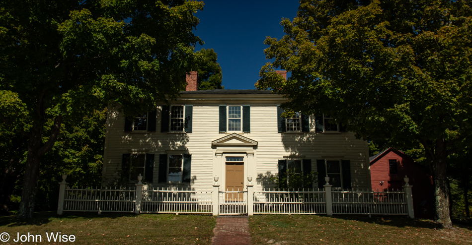 The President Franklin Pierce Homestead in Hillsborough, New Hampshire