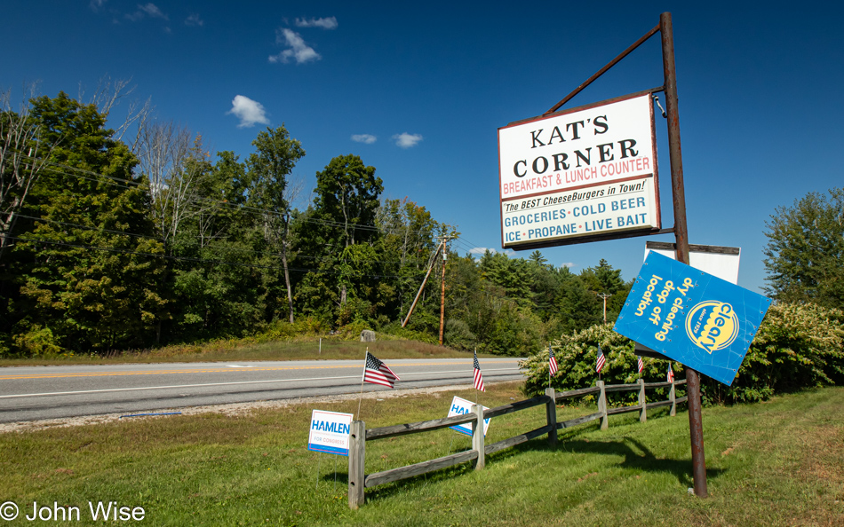 Kat's Corner in Hillsborough, New Hampshire