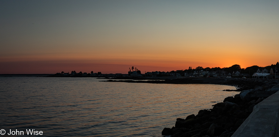 Sunset in Kennebunkport, Maine