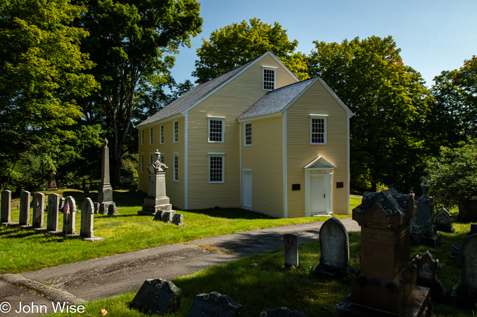 German Protestant Cemetery and Church in Waldboro, Maine