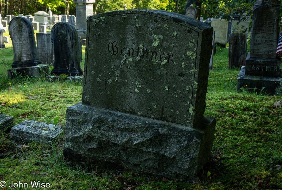 German Protestant Cemetery and Church in Waldboro, Maine