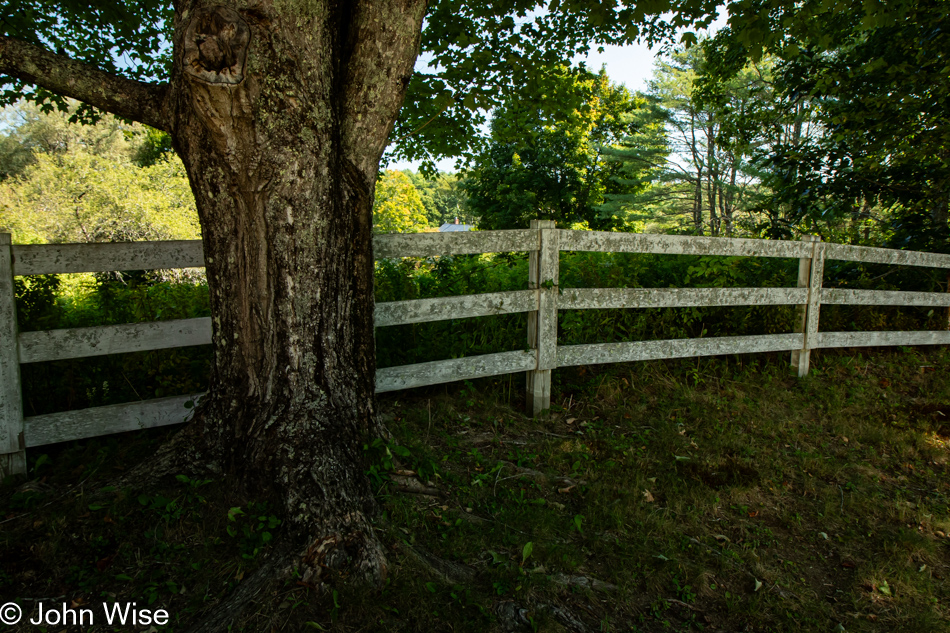 German Protestant Cemetery and Church in Waldboro, Maine