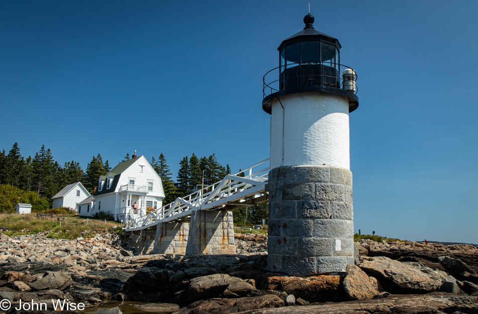 Marshall Point Lighthouse in St. George, Maine