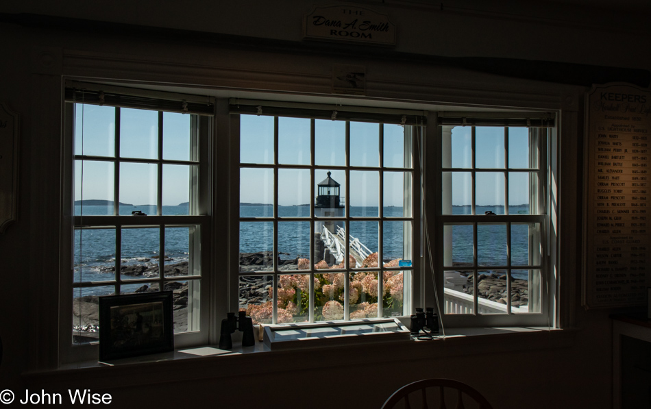 Marshall Point Lighthouse in St. George, Maine