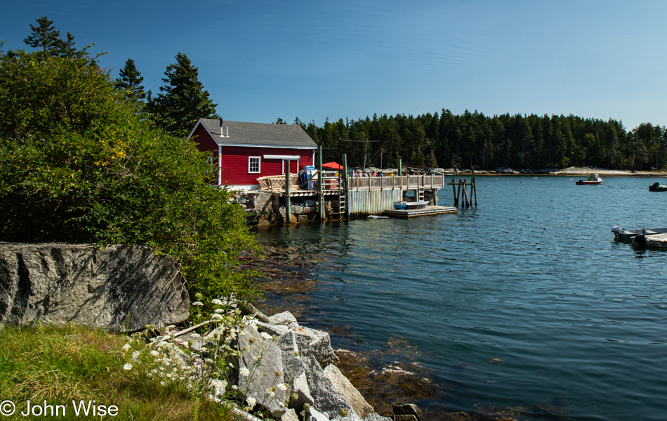 McLoons Lobster Shack on Spruce Head Island, Maine