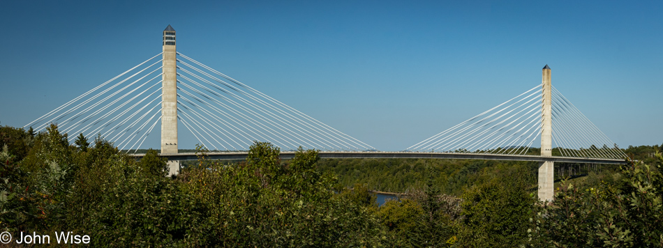 Penobscot Narrows Bridge in Stockton Springs, Maine