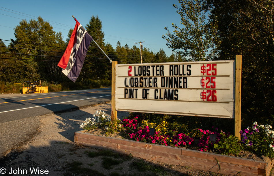 Tracy's Seafood in Sullivan, Maine