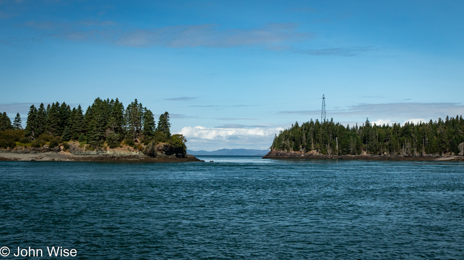 Ferry from Deer Island to L'Etete, New Brunswick, Canada