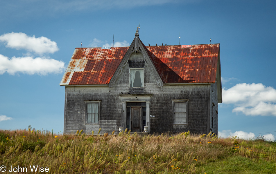 On Roachville Road near Sussex, New Brunswick, Canada