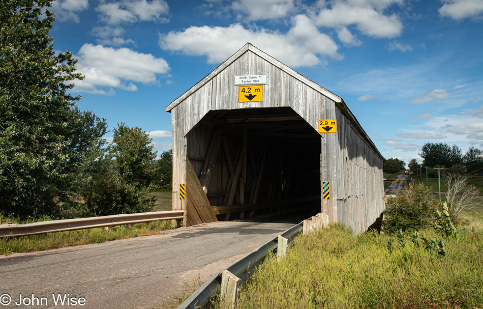 Smith Creek No. 1 Covered Bridge near Sussex, New Brunswick, Canada