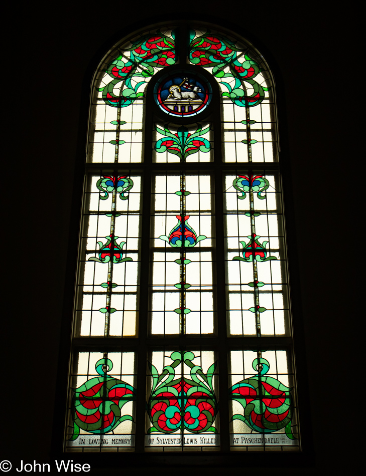 St Peter Church in St Peter Bay, Prince Edward Island, Canada