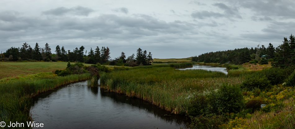 Priest Pond east of Rock Barra, Prince Edward Island, Canada